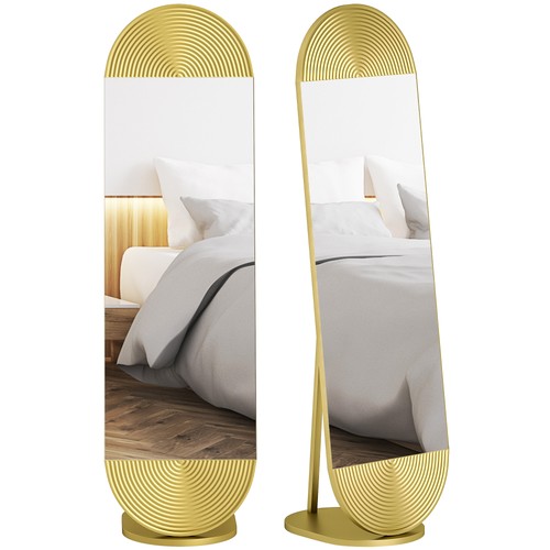 Homcom wavy full length - length, mirror