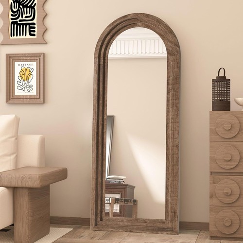 Wood full length - full-length, arched