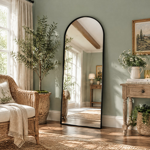 Arched floor mirror - mirror, 165x60