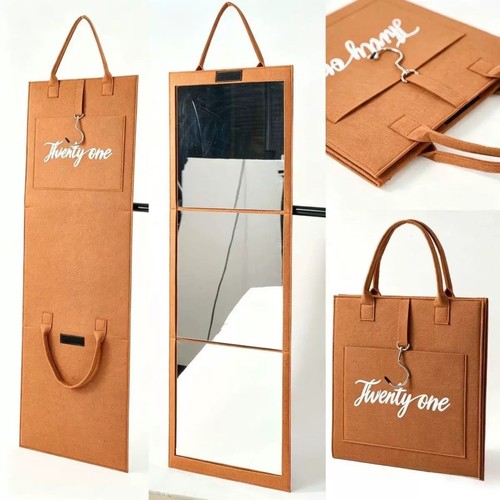 Foldable full length mirror - foldable,