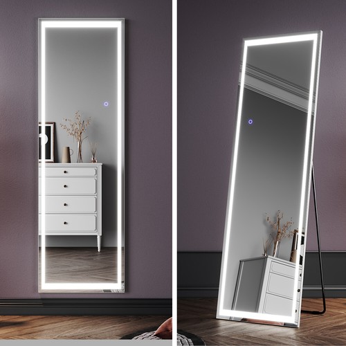 Full length mirror with led - full,