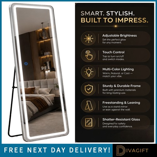 Silver full length - full, mirror
