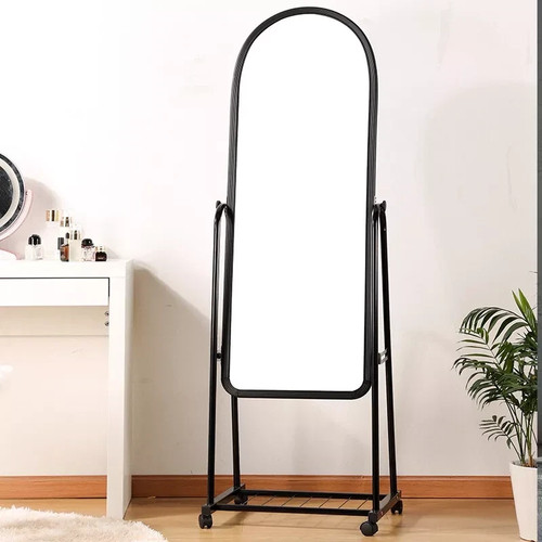 Arched full length mirror with - full,